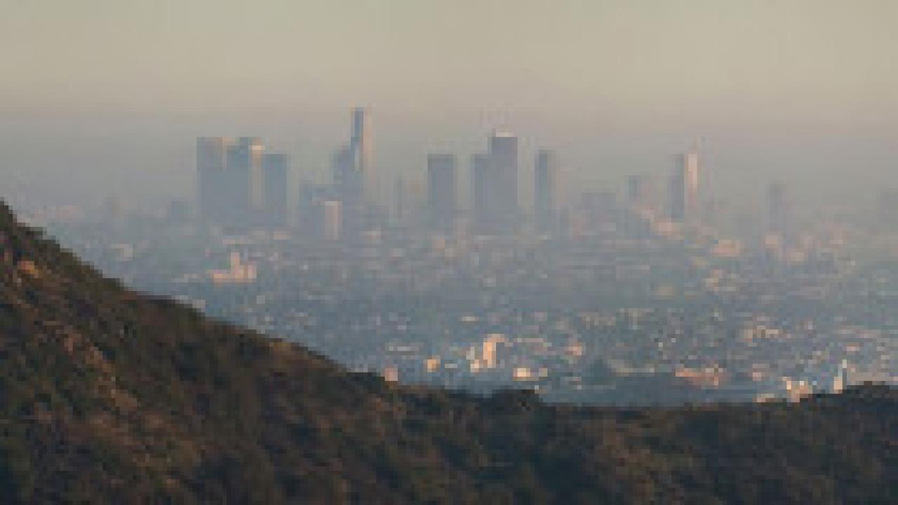 LA pollution in the skies