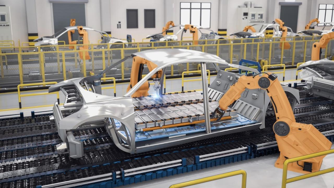 EV assembly line